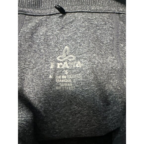 Prana Breathe Long Sleeve Wide Collar Zip Up Athletic Jacket Size S - Picture 5 of 8